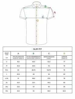 Wam Denim Overhemd Korte Mouwen<Levi Tailored Fit Orange Overhemd Korte Mouw