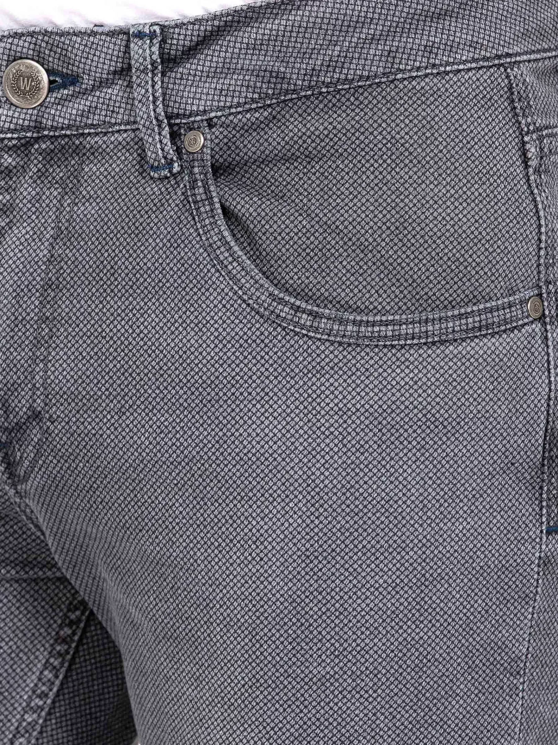Wam Denim Jeans<Lombardo Regular Fit Textured Anthracite Jeans