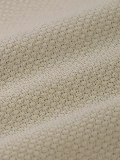 Wam Denim T-Shirts<Lucas Pique Knit Beige T-Shirt