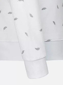 Wam Denim Sweaters<Mariner Ground Floral White Grey Sweater