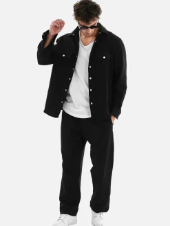 Wam Denim Streetwear<Marlon Dark Green Overhemd