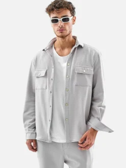 Wam Denim Streetwear<Marlon Grey Overhemd