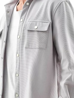 Wam Denim Streetwear<Marlon Grey Overhemd