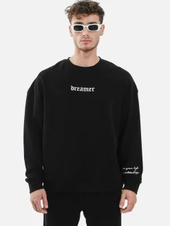 Wam Denim Streetwear<Melvin Black Sweater