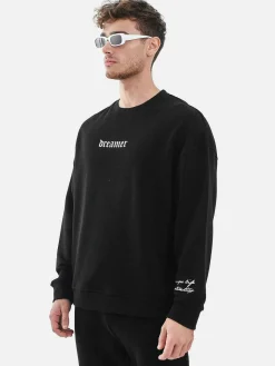 Wam Denim Streetwear<Melvin Black Sweater