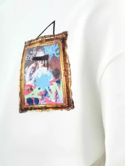 Wam Denim Streetwear<Melvin Off-White Sweater