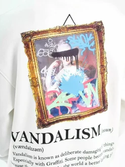 Wam Denim Streetwear<Melvin Off-White Sweater