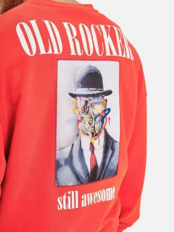 Wam Denim Streetwear<Melvin Red Sweater