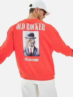 Wam Denim Streetwear<Melvin Red Sweater