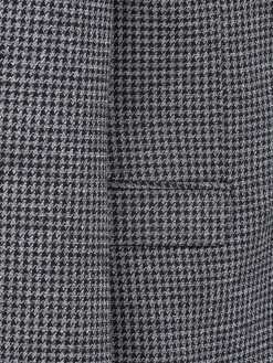 Wam Denim Colberts<Minevra Checked Slim Fit Black Grey Colbert