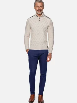 Wam Denim Truien<Minevre Pattern Beige Truien