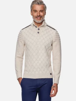 Wam Denim Truien<Minevre Pattern Beige Truien