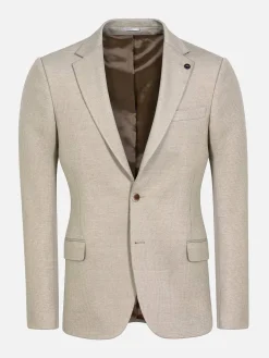 Wam Denim Colberts<Mustaine Glen Plaid Pattern Beige Colbert