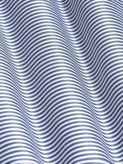 Wam Denim Overhemd Lange Mouwen<Nancy Anthracite Striped Overhemd Lange Mouw