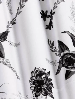 Wam Denim Overhemd Lange Mouwen<Oasis White Floral Print Overhemd Lange Mouw