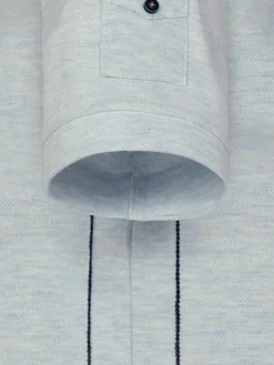 Wam Denim T-Shirts<Oberursel Slim Fit Blue T-Shirt