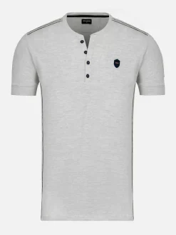 Wam Denim T-Shirts<Oberursel Slim Fit Grey T-Shirt