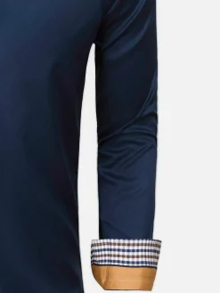 Wam Denim Overhemd Lange Mouwen<Overhemd 75428 Roma Navy