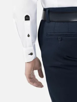 Wam Denim Overhemd Lange Mouwen<Overhemd 75488 Todi White