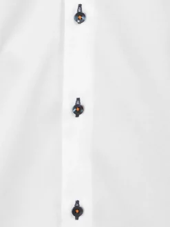 Wam Denim Overhemd Lange Mouwen<Overhemd 75488 Todi White