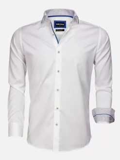 Wam Denim Overhemd Lange Mouwen<Overhemd 75541 Torino White
