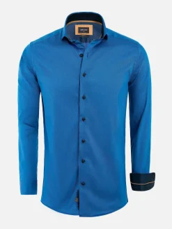 Wam Denim Overhemd Lange Mouwen<Overhemd Lange Mouw 75656 Beaufort Relly Blue