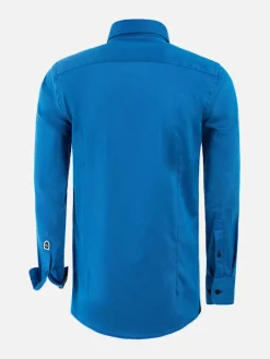 Wam Denim Overhemd Lange Mouwen<Overhemd Lange Mouw 75656 Beaufort Relly Blue