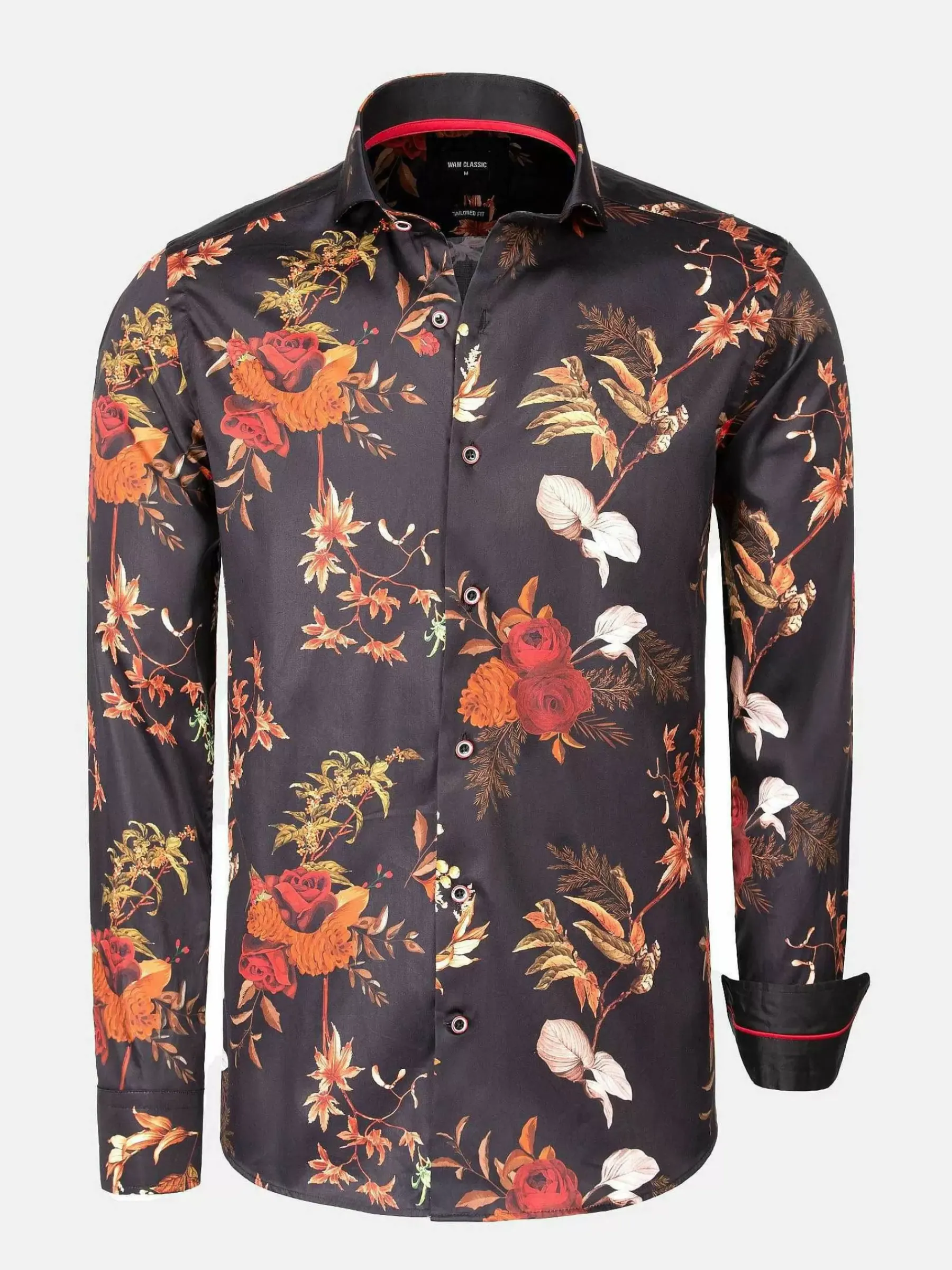 Wam Denim Overhemd Lange Mouwen<Overhemd Lange Mouw 75671 Boaz Black