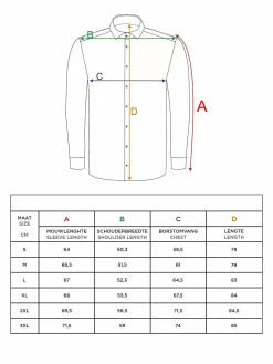 Wam Denim Overhemd Lange Mouwen<Overhemd Lange Mouw 59018 Braxton Navy
