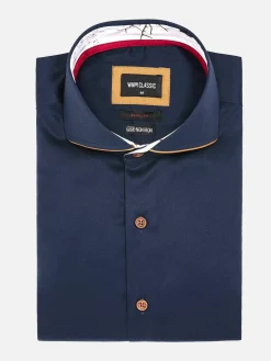 Wam Denim Overhemd Lange Mouwen<Overhemd Lange Mouw 59014 Brizon Navy