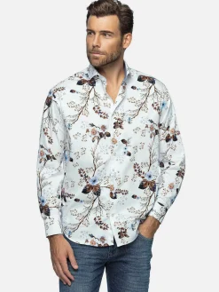 Wam Denim Overhemd Lange Mouwen<Overhemd Lange Mouw 59013 Clavant White