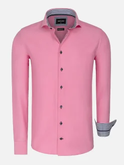 Wam Denim Overhemd Lange Mouwen<Overhemd Lange Mouw 75698 Cruise Fuchsia