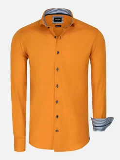 Wam Denim Overhemd Lange Mouwen<Overhemd Lange Mouw 75698 Cruise Orange