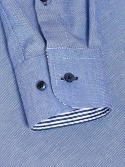 Wam Denim Overhemd Lange Mouwen<Overhemd Lange Mouw 75698 Cruise Royal Blue