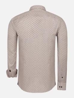 Wam Denim Overhemd Lange Mouwen<Overhemd Lange Mouw 75761 Emiliano Beige