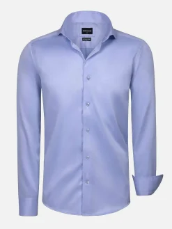 Wam Denim Overhemd Lange Mouwen<Overhemd Lange Mouw 75665 Harvery Specter Light Blue