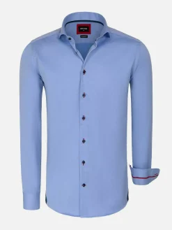 Wam Denim Overhemd Lange Mouwen<Overhemd Lange Mouw 75699 Karls Light Blue