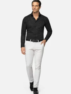 Wam Denim Overhemd Lange Mouwen<Overhemd Lange Mouw 75675 Lonval Black