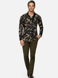 Wam Denim Overhemd Lange Mouwen<Overhemd Lange Mouw 75707 Meru Black