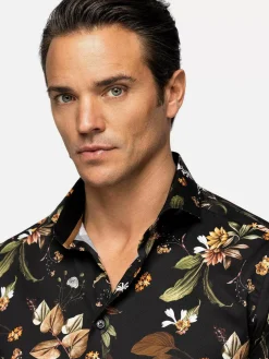 Wam Denim Overhemd Lange Mouwen<Overhemd Lange Mouw 75707 Meru Black