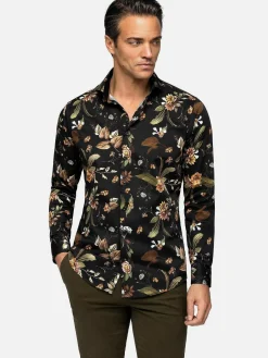 Wam Denim Overhemd Lange Mouwen<Overhemd Lange Mouw 75707 Meru Black