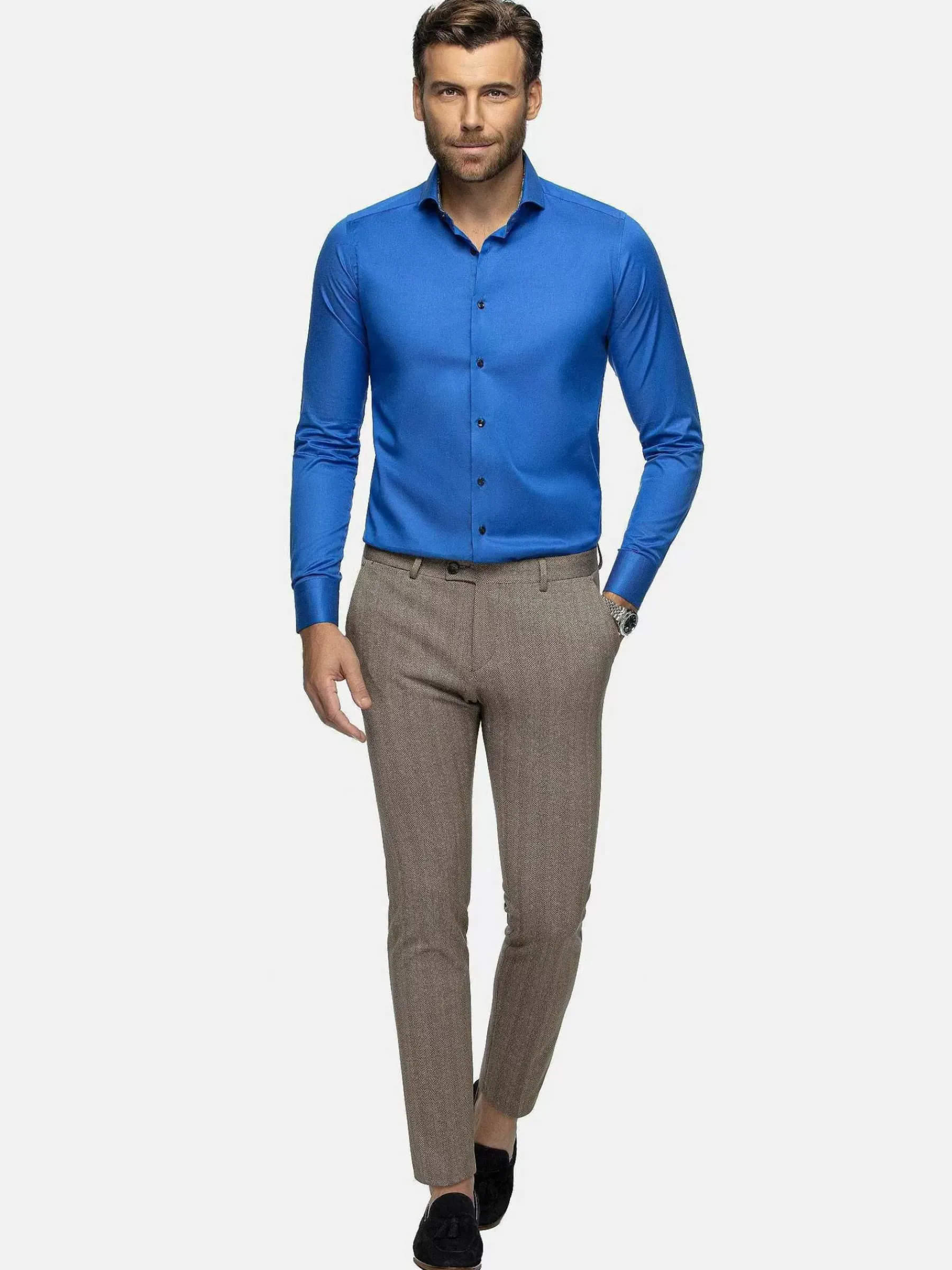 Wam Denim Overhemd Lange Mouwen<Overhemd Lange Mouw 75694 Murial Blue