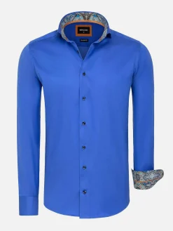 Wam Denim Overhemd Lange Mouwen<Overhemd Lange Mouw 75694 Murial Blue