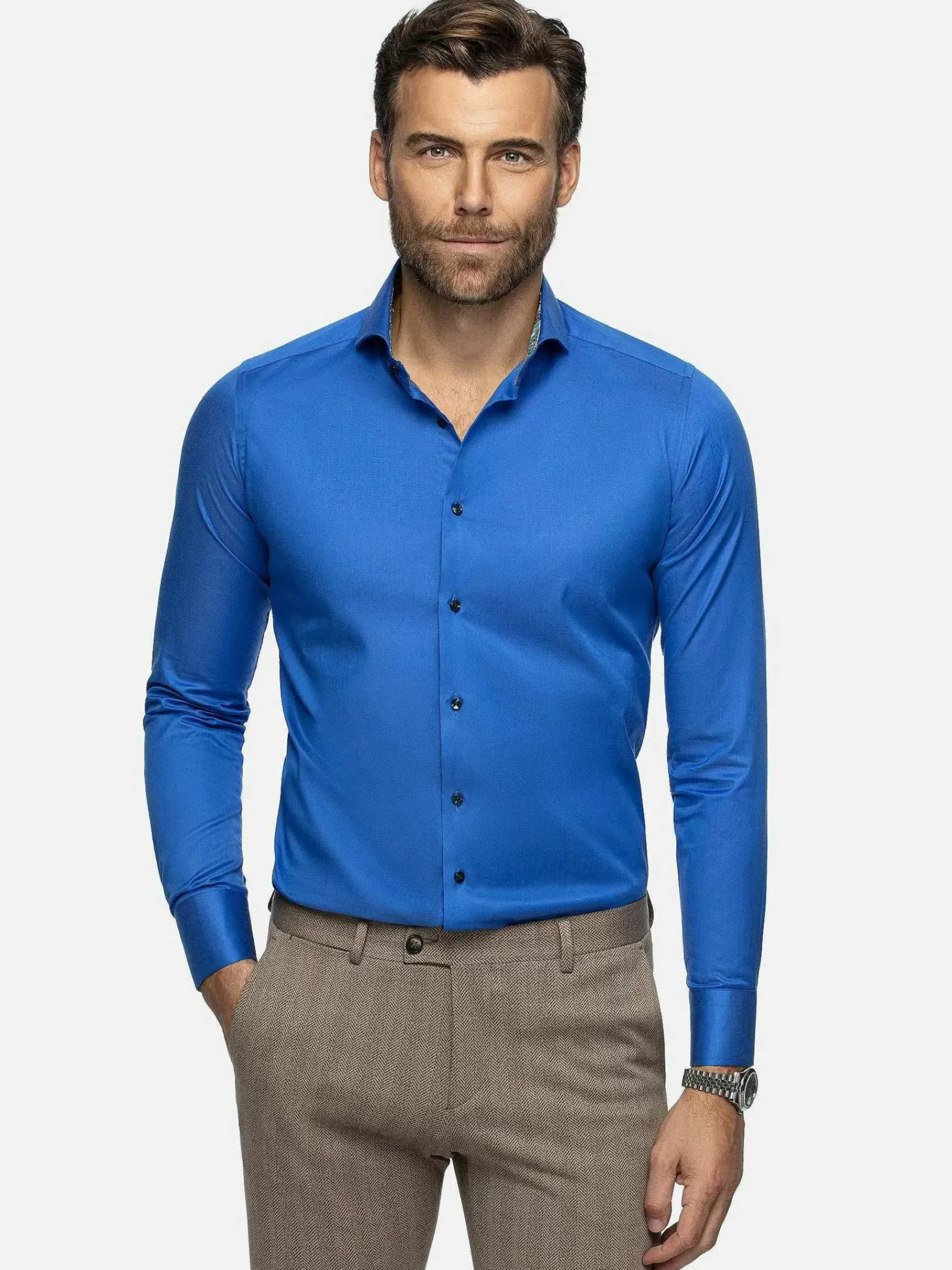 Wam Denim Overhemd Lange Mouwen<Overhemd Lange Mouw 75694 Murial Blue