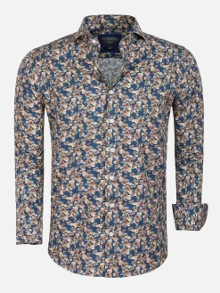 Wam Denim Overhemd Lange Mouwen<Overhemd Lange Mouw 65045 Navy