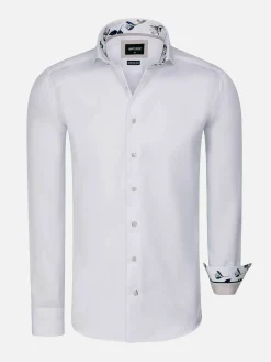 Wam Denim Overhemd Lange Mouwen<Overhemd Lange Mouw 75679 Pavel White