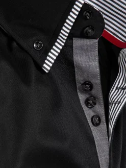 Wam Denim Overhemd Lange Mouwen<Overhemd Lange Mouw 75720 Perth Black