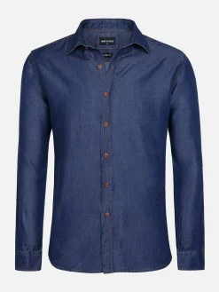 Wam Denim Overhemd Lange Mouwen<Overhemd Lange Mouw 75664 Potamos Navy