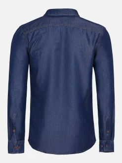 Wam Denim Overhemd Lange Mouwen<Overhemd Lange Mouw 75664 Potamos Navy