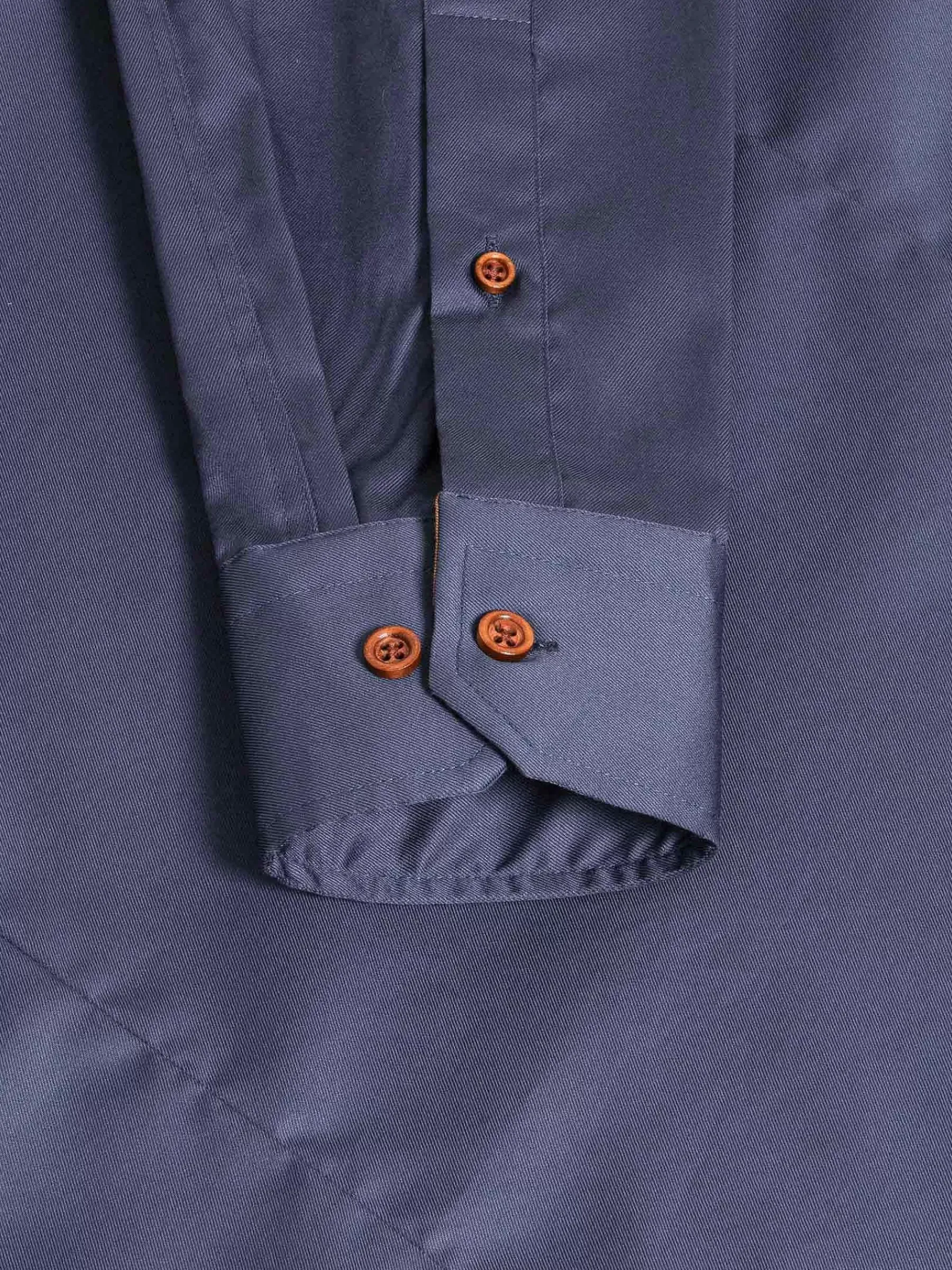 Wam Denim Overhemd Lange Mouwen<Overhemd Lange Mouw 75704 Romney Anthracite